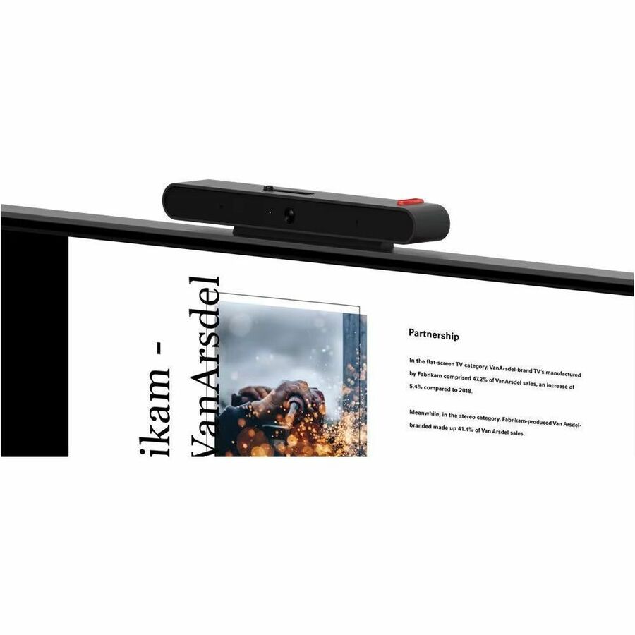 ThinkCentre TIO 22 Gen 5 webcam detail