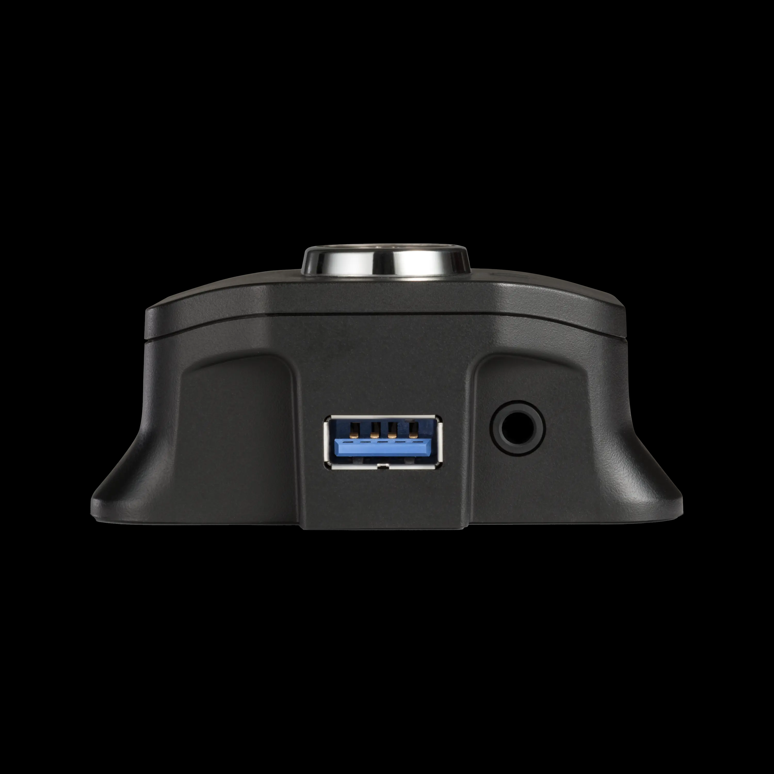 Shure MXW8 Gooseneck Base Transmitter back of base